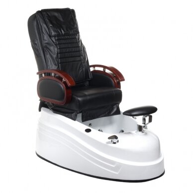 Pedikiūro krėslas su pėdų vonele BR-2307 Black