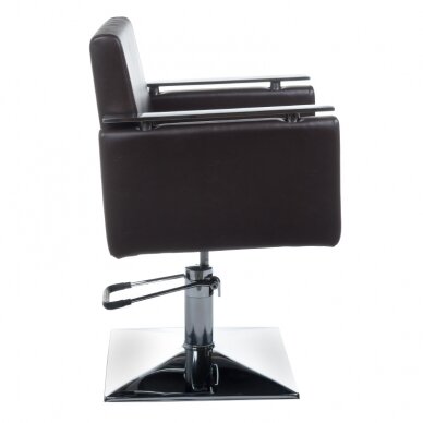 Frizieru krēsls PROFESSIONAL HAIRDRESSING CHAIR MILO ANKARA BROWN 1