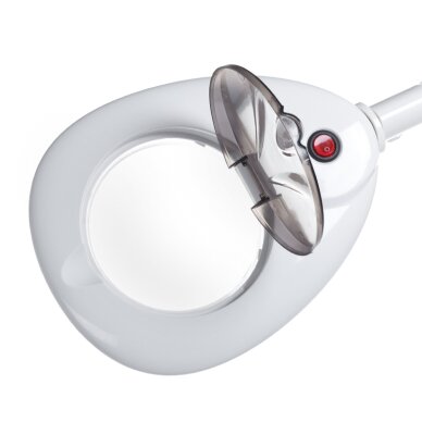 Lampa kosmetyczna z lupą i stojakiem BR-663G 10W 1