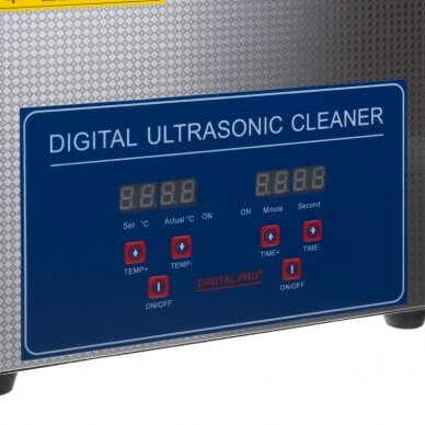 Ultrasonic cleaning device Pro Steel Ultra 3000ml 100W 2