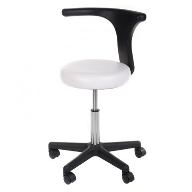 Kosmetoloogiline stool COSMETIC BEAUTY STOOL CH049 WHITE