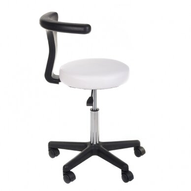 Kosmetoloogiline stool COSMETIC BEAUTY STOOL CH049 WHITE 2