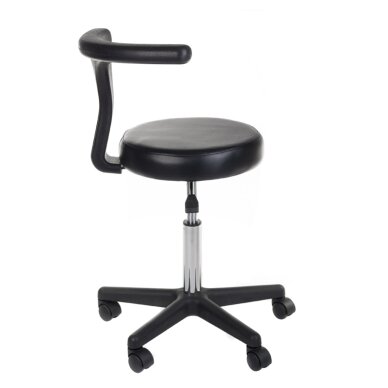 Beautician stool COSMETIC BEAUTY STOOL CH049 BLACK 1 Beautician stool COSMETIC BEAUTY STOOL CH049 BLACK 1