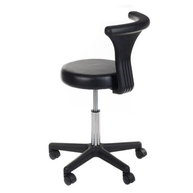 Beautician stool COSMETIC BEAUTY STOOL CH049 BLACK 2 Beautician stool COSMETIC BEAUTY STOOL CH049 BLACK 2