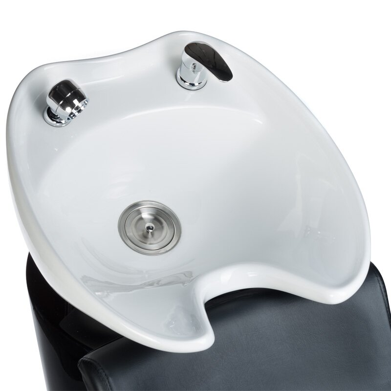 Friseur waschbecken PROFESSIONAL HAIRWASHER VITO HELSINKI BLACK 3
