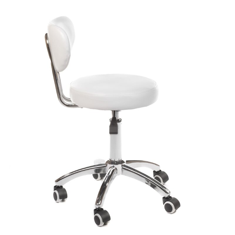 Beautician stool COSMETIC BEAUTY STOOL PRACTIC SKANDI WHITE 1 Beautician stool COSMETIC BEAUTY STOOL PRACTIC SKANDI WHITE 1