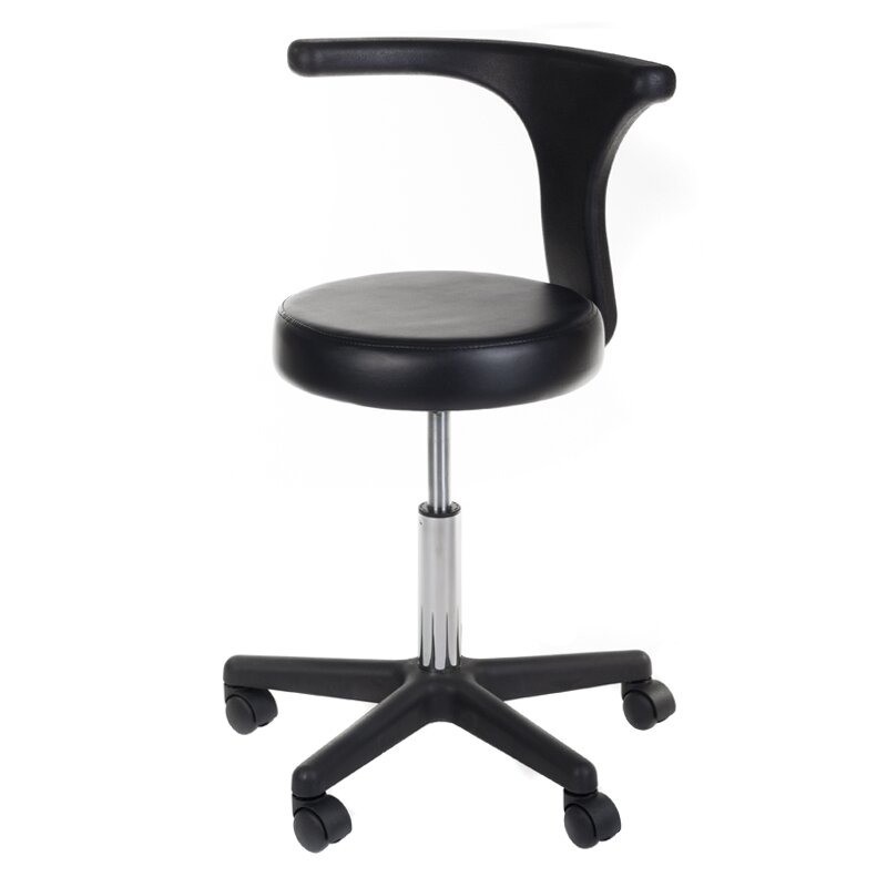 Beautician stool COSMETIC BEAUTY STOOL CH049 BLACK Beautician stool COSMETIC BEAUTY STOOL CH049 BLACK