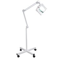 Lampa kosmetyczna LED z lupą na kółkach BN-208L 8D