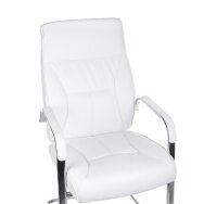 Konferenču krēsls CorpoComfort BX-5085C White