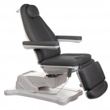 Kosmetoloģijas krēsls MAZARO ELECTRIC ARMCHAIR 3 MOTOR BLACK