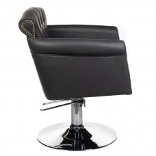 Frizieru krēsls PROFESSIONAL HAIRDRESSING CHAIR ALBERTO BERLIN DARK GREY