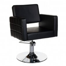 Frizieru krēsls PROFESSIONAL HAIRDRESSING CHAIR ERNESTO ANKARA BLACK