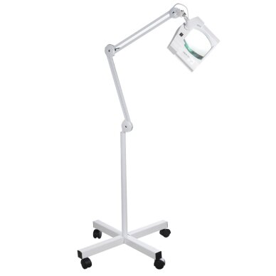 Kosmetologinė LED lempa su lupa ant ratukų BN-208L 8D