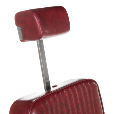 Kirpyklos kėdė Barber Chair Lumber Burgund 3
