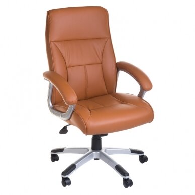 Krzesło biurowe na kółkach CorpoComfort BX-5085B Brown