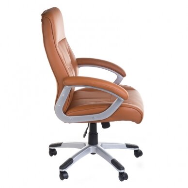 Krzesło biurowe na kółkach CorpoComfort BX-5085B Brown 2