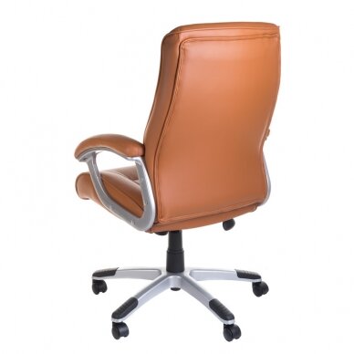 Krzesło biurowe na kółkach CorpoComfort BX-5085B Brown 3