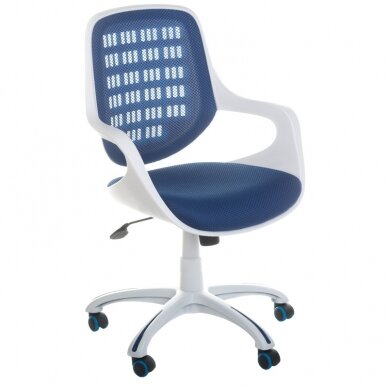 Krzesło biurowe na kółkach CorpoComfort BX-4325 Blue