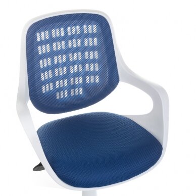 Biroja krēsls uz riteņiem CorpoComfort BX-4325 Blue 1