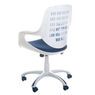 Krzesło biurowe na kółkach CorpoComfort BX-4325 Blue 3