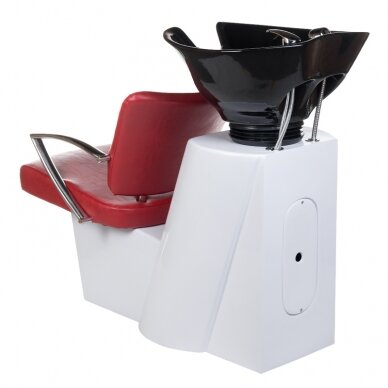 Friseur waschbecken PROFESSIONAL HAIRWASHER LIVIO BRUSSEL RED 4