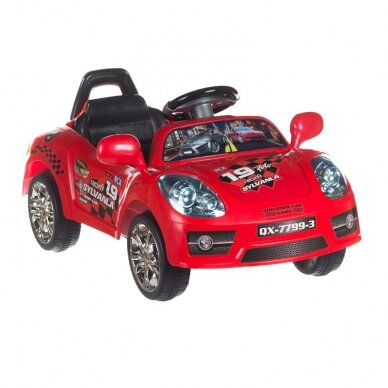 Парикмахерское кресло для детей SPEED RED 1