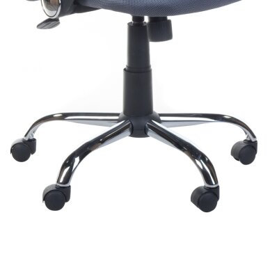 Biuro kėdė ant ratukų OFFICE CHAIR BASIC DARKGREY 4