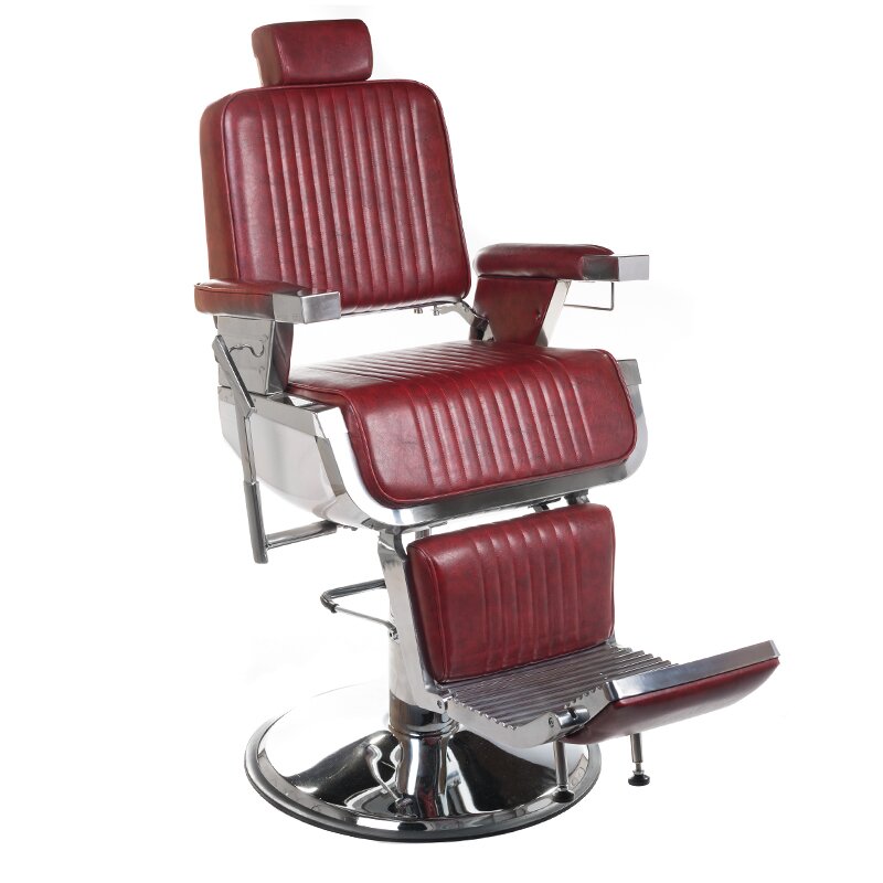 Friseurstuhl Barber Chair Lumber Burgund Friseurstuhl Barber Chair Lumber Burgund