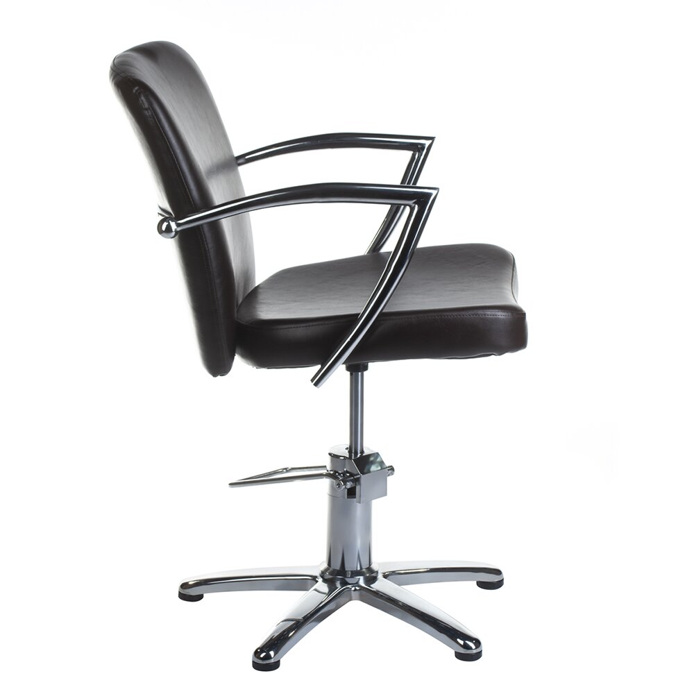 Kampaamotuoli PROFESSIONAL HAIRDRESSING CHAIR LIVIO BRUSSEL BROWN 1 Kampaamotuoli PROFESSIONAL HAIRDRESSING CHAIR LIVIO BRUSSEL BROWN 1