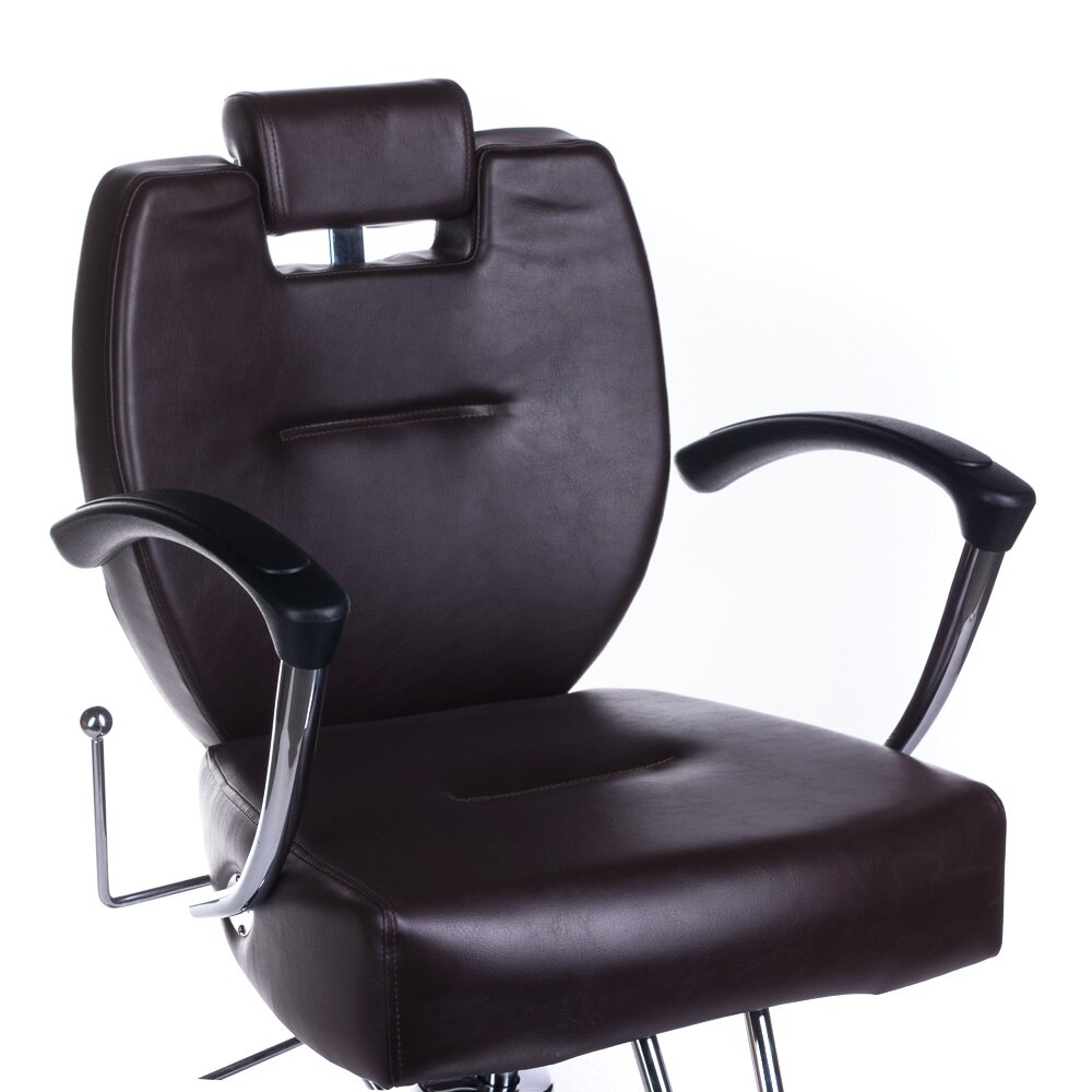 Парикмахерское кресло PROFESSIONAL BARBER CHAIR HEKTOR BRUSSEL BROWN 3 Парикмахерское кресло PROFESSIONAL BARBER CHAIR HEKTOR BRUSSEL BROWN 3