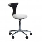 Taboret kosmetyczny COSMETIC PROFESSIONAL BEAUTY STOOL BDY915 WHITE