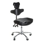 Beautician stool MIKA INKOO BLACK