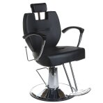 Juuksuri tool PROFESSIONAL BARBER CHAIR HEKTOR BRUSSEL BLACK