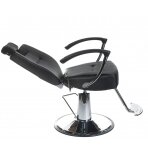 Hairdressing chair PROFESSIONAL BARBER CHAIR HEKTOR BRUSSEL BLACK