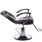 Kirpyklos kėdė PROFESSIONAL BARBER CHAIR HEKTOR BRUSSEL BROWN