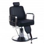 Hairdressing chair PROFESSIONAL BARBER CHAIR HOMER BLACK