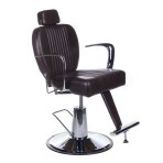 Kirpyklos kėdė PROFESSIONAL BARBER CHAIR OLAF BROWN