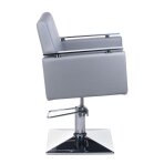 Friseurstuhl PROFESSIONAL HAIRDRESSING CHAIR MILO ANKARA LIGHT GREY