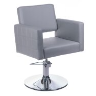 Kirpyklos kėdė PROFESSIONAL HAIRDRESSING CHAIR ERNESTO ANKARA LIGHT GREY Kirpyklos kėdė PROFESSIONAL HAIRDRESSING CHAIR ERNESTO ANKARA LIGHT GREY