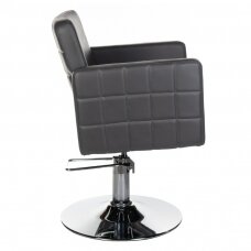 Frizieru krēsls PROFESSIONAL HAIRDRESSING CHAIR ERNESTO ANKARA GREY