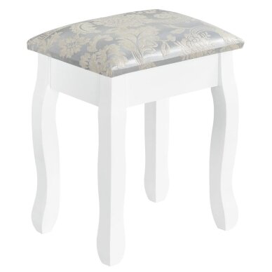 Schminktisch mit Spiegel und Hocker EMMA WHITE 3 Schminktisch mit Spiegel und Hocker EMMA WHITE 3