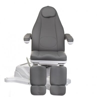 Cosmetology chair MAZARO ELECTRIC ARMCHAIR PEDI 4 MOTOR GREY 1