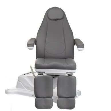 Kosmetologin tuoli MAZARO ELECTRIC ARMCHAIR PEDI 3 MOTOR GREY 1