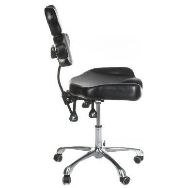 Kosmetoloģijas taburete MIKA INKOO BLACK 3