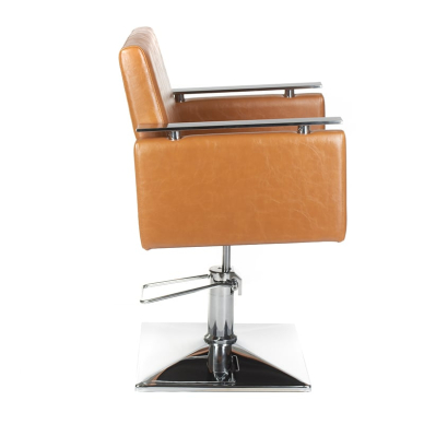 Парикмахерское кресло PROFESSIONAL HAIRDRESSING CHAIR MILO ANKARA LIGHT BROWN 3