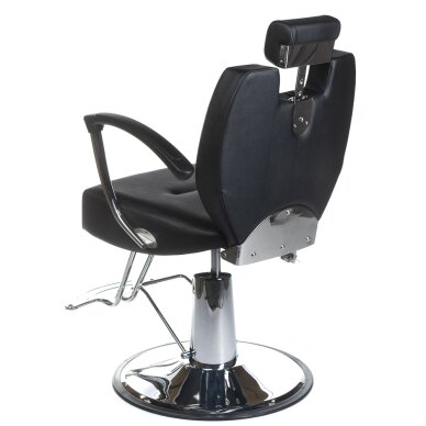 Frizieru krēsls PROFESSIONAL BARBER CHAIR HEKTOR BRUSSEL BLACK 3 Frizieru krēsls PROFESSIONAL BARBER CHAIR HEKTOR BRUSSEL BLACK 3
