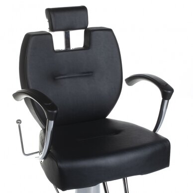 Frizieru krēsls PROFESSIONAL BARBER CHAIR HEKTOR BRUSSEL BLACK 4