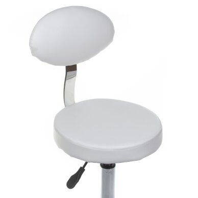 Beautician stool COSMETIC BEAUTY STOOL PRACTIC WHITE 2 Beautician stool COSMETIC BEAUTY STOOL PRACTIC WHITE 2