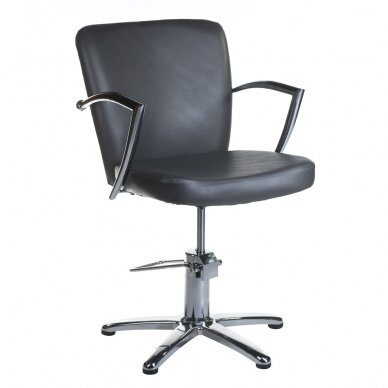 Juuksuritool PROFESSIONAL HAIRDRESSING CHAIR LIVIO BRUSSEL GREY