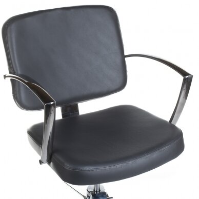 Frizieru krēsls PROFESSIONAL HAIRDRESSING CHAIR DARIO BRUSSEL DARK GREY 3